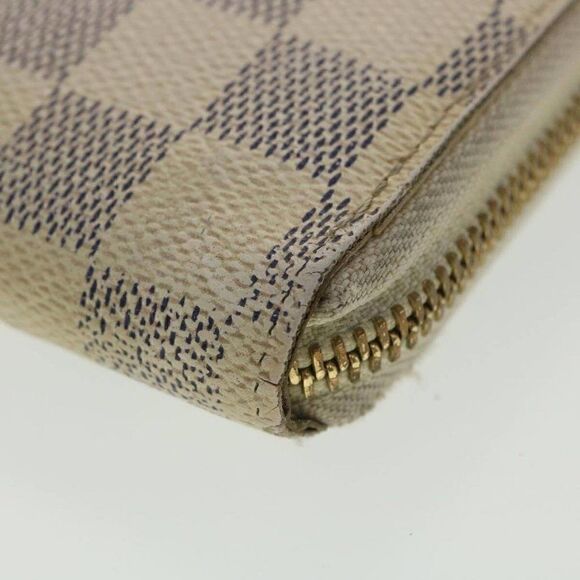 LOUIS VUITTON Damier Azur Zippy Wallet Long Wallet - Picture 14 of 15